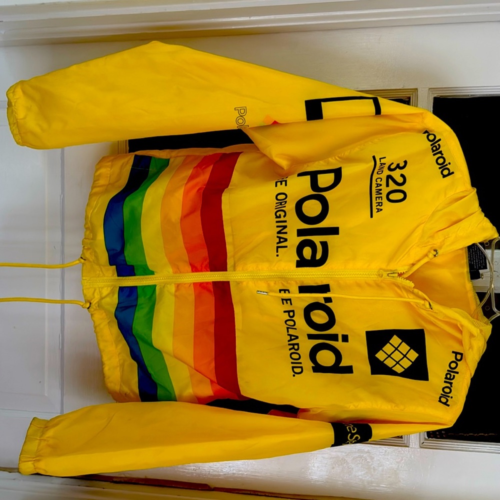 Polaroid Jacket Sz Small Yellow